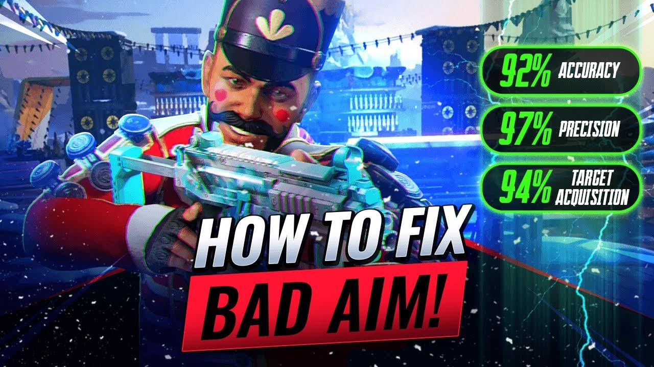 STOP MISSING SHOTS IN APEX! (Apex Legends Guide to Aiming Like the Pros) thumbnail