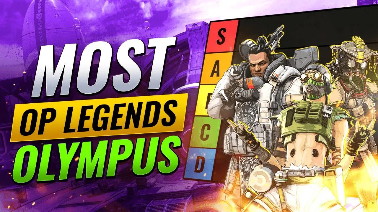 ULTIMATE *OLYMPUS* LEGEND TIER LIST! (Apex Legends) [Season 9 Split 2 Tier List] thumbnail