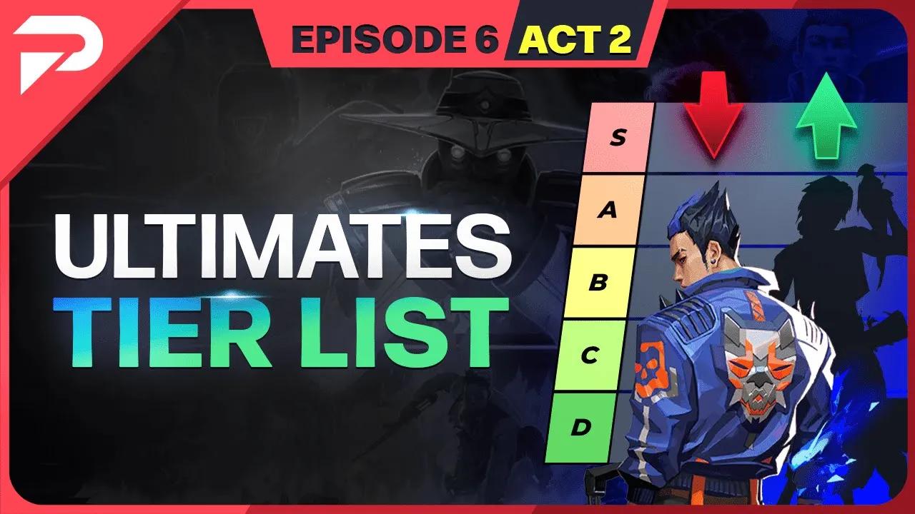 Ranking The BEST ULTIMATES In Valorant! Episode 6 Act 2 thumbnail