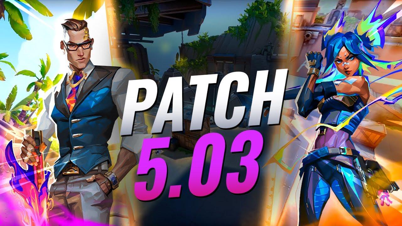 NEW UPDATE: CHAMBER NERF IS LIVE! NEON BUFFS + System Updates & More! - Valorant Patch 5.03 thumbnail