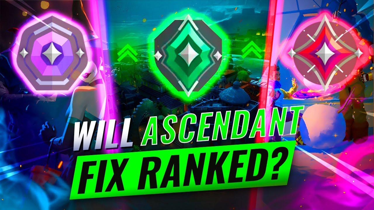 Will NEW RANK "Ascendant" Fix Ranked? - Valorant Episode 5 thumbnail