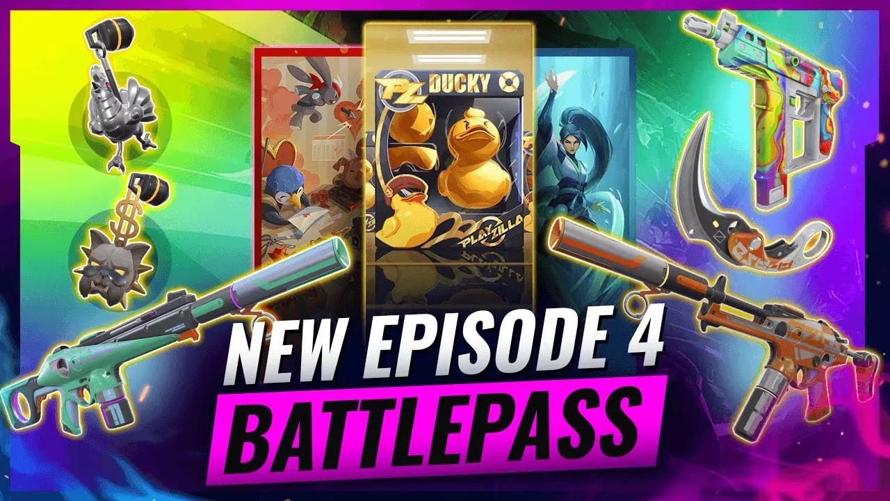 NEW EPISODE 4 BATTLE PASS IS AMAZING! - Valorant Skin Breakdown thumbnail