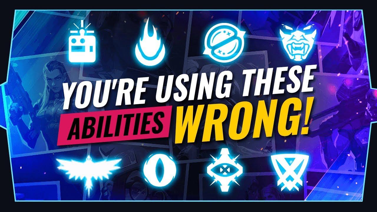 10 Agent ABILITIES You're USING HORRIBLY WRONG! - Valorant thumbnail