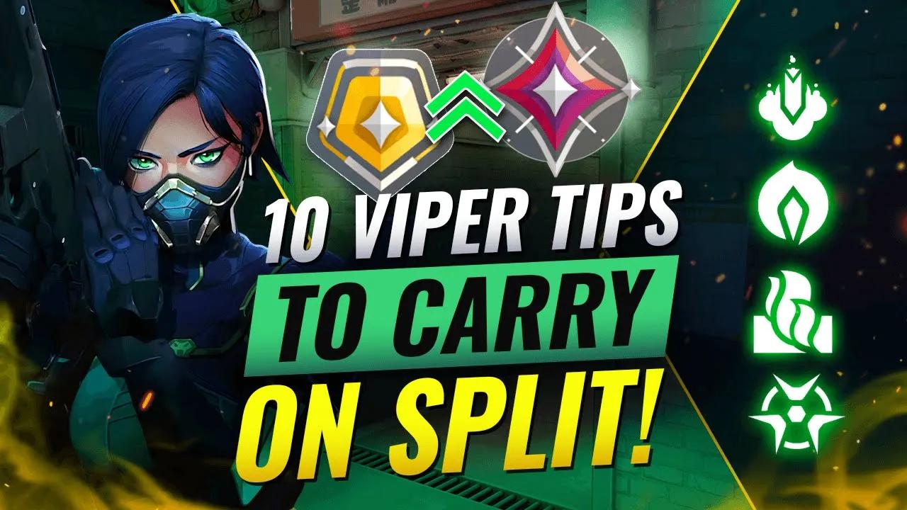 NEVER LOSE On Split Again With VIPER! - Valorant Agent Guide thumbnail