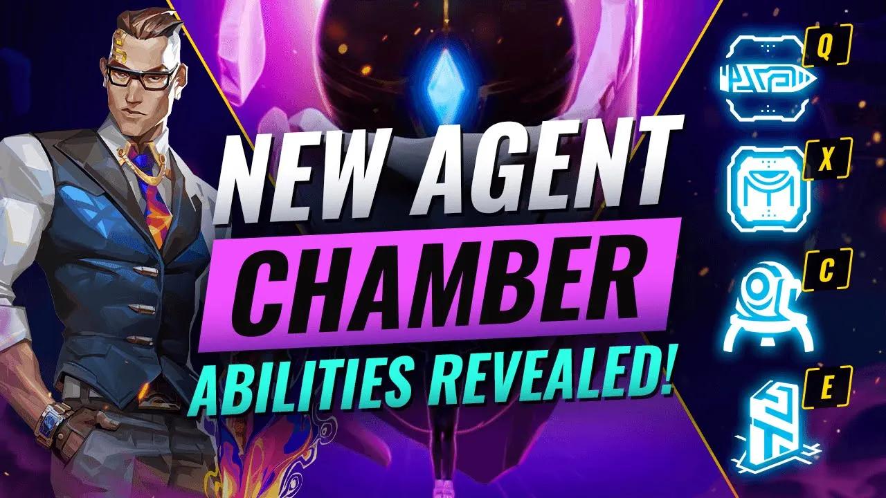 NEW AGENT "Chamber" ABILITIES REVEALED! - Valorant thumbnail