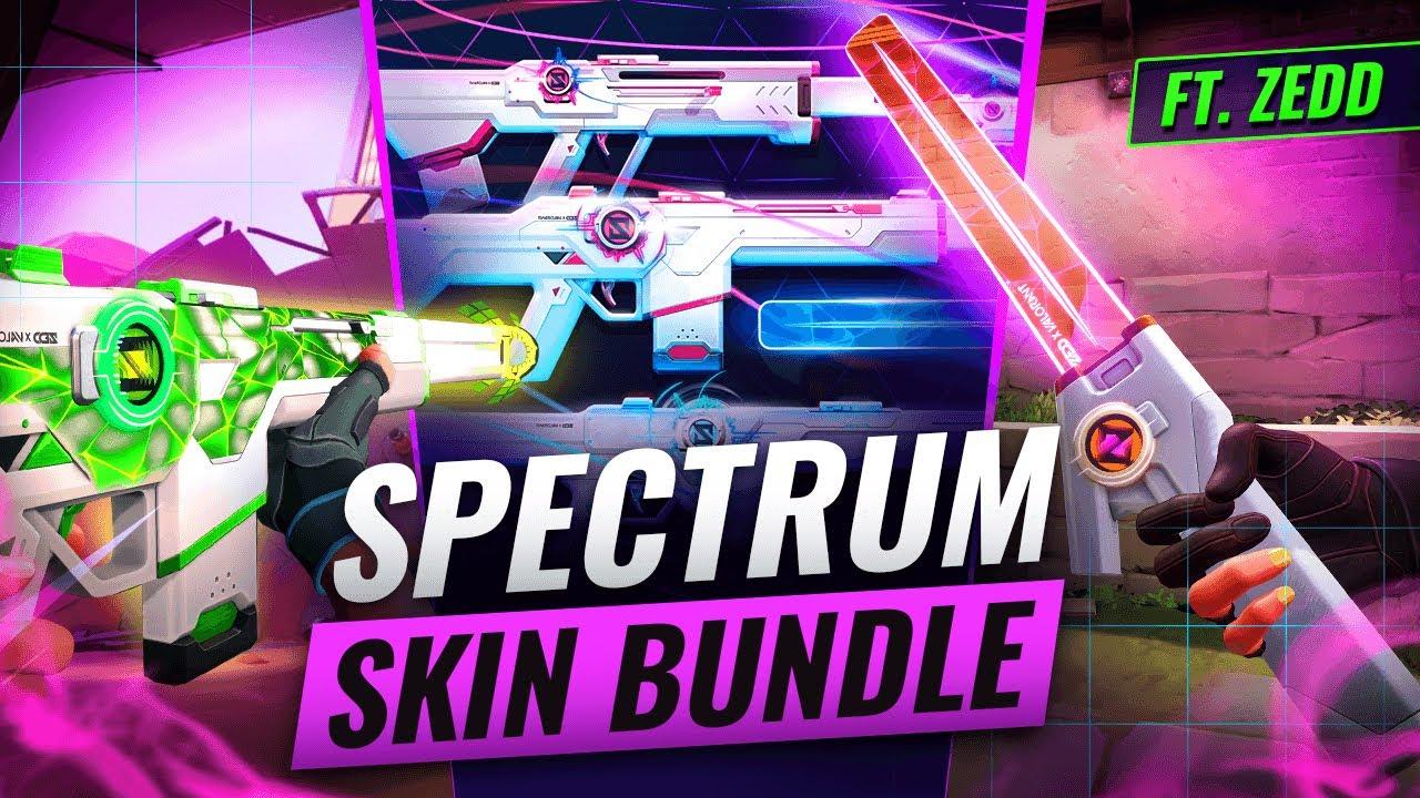 NEW SPECTRUM SKINS ARE INSANE! (ft. Zedd + Riot Devs) – Valorant Skin Showcase thumbnail