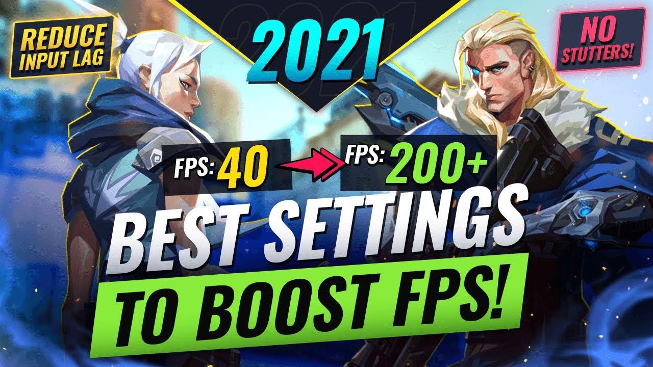 The ULTIMATE FPS BOOST GUIDE! Best Settings For MAX FPS, REDUCED Input Lag, & MORE!  - Valorant thumbnail