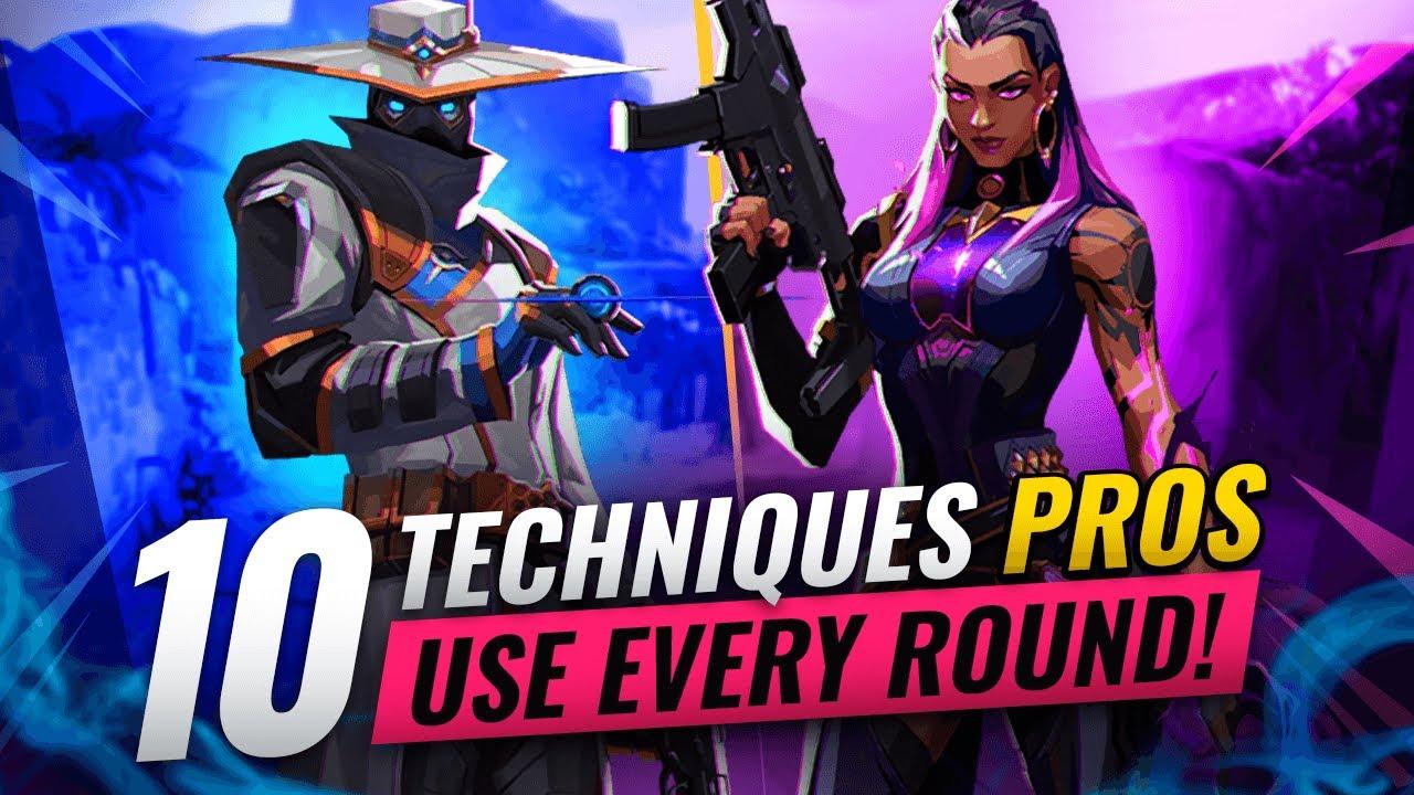 10 Pro TRICKS You CAN Use EVERY ROUND To WIN! - Valorant Guide thumbnail