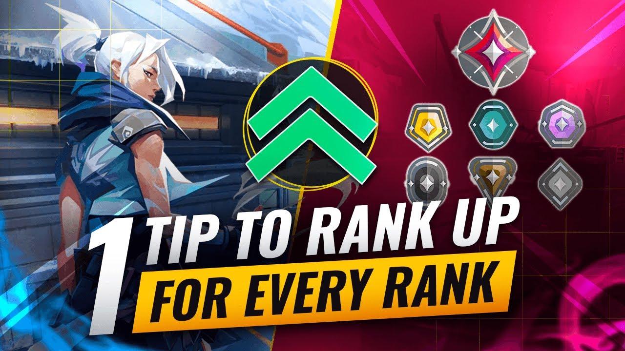 1 TIP To RANK UP For Every Rank! - Valorant thumbnail