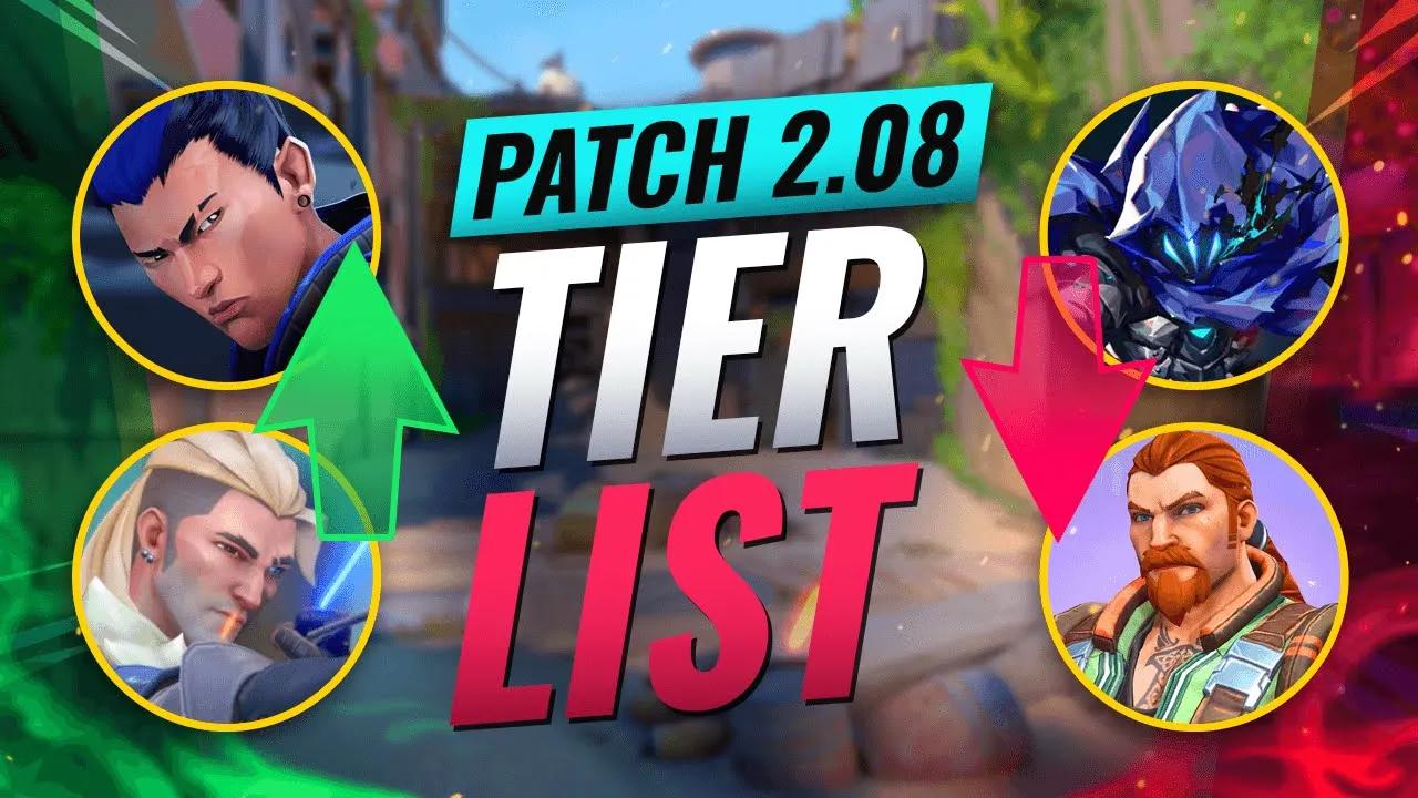 NEW UPDATE: BEST Agents TIER List - Valorant Patch 2.08 thumbnail