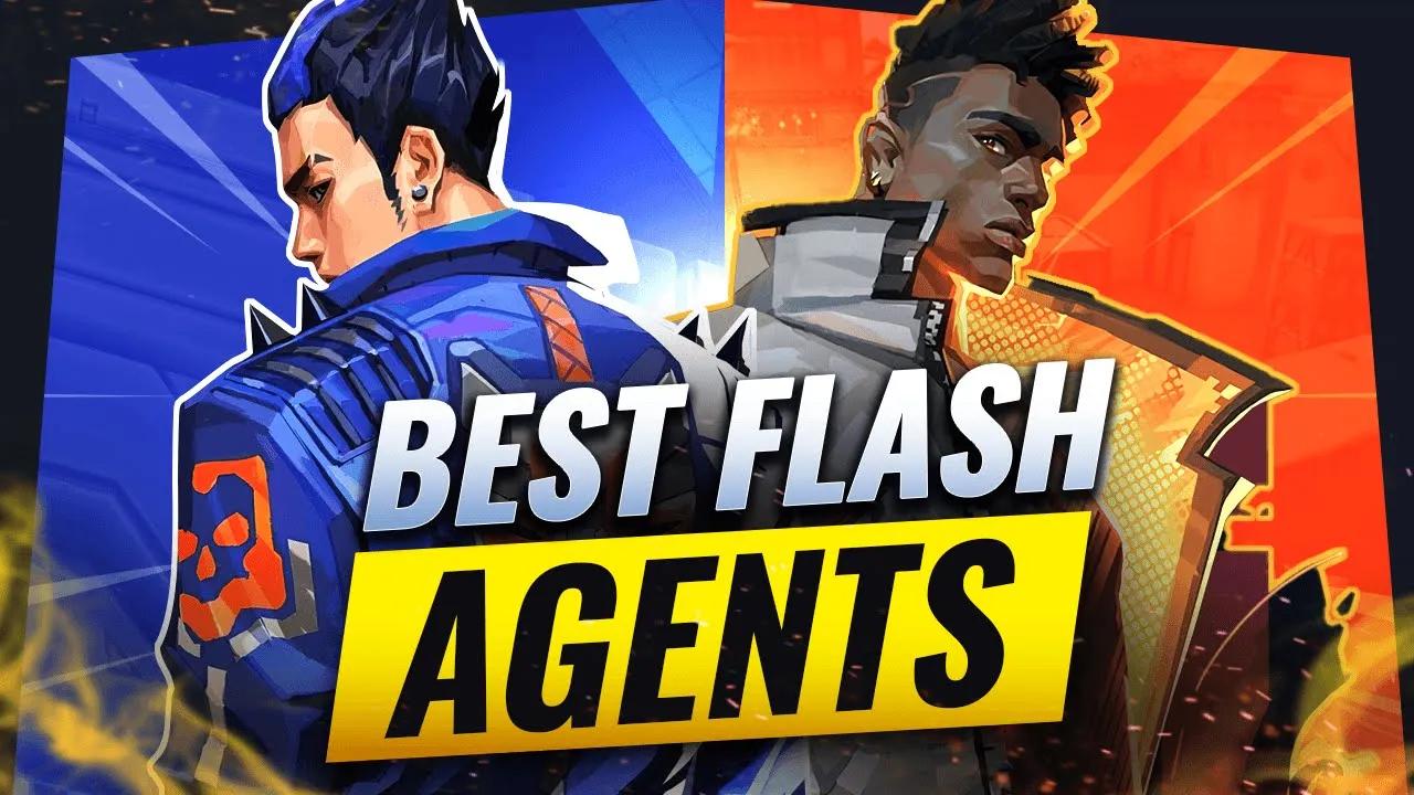 BEST FLASH AGENTS RANKED - Flash Agents Tier List - Valorant thumbnail