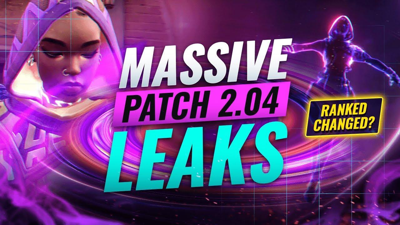 MASSIVE LEAKS: HUGE RANKED CHANGES + NEW VOICE LINES & MORE - Valorant Patch 2.04 thumbnail