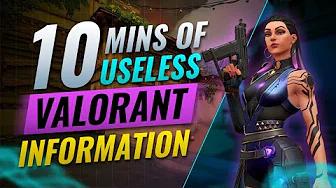 10 Minutes of Useless Information about Valorant thumbnail