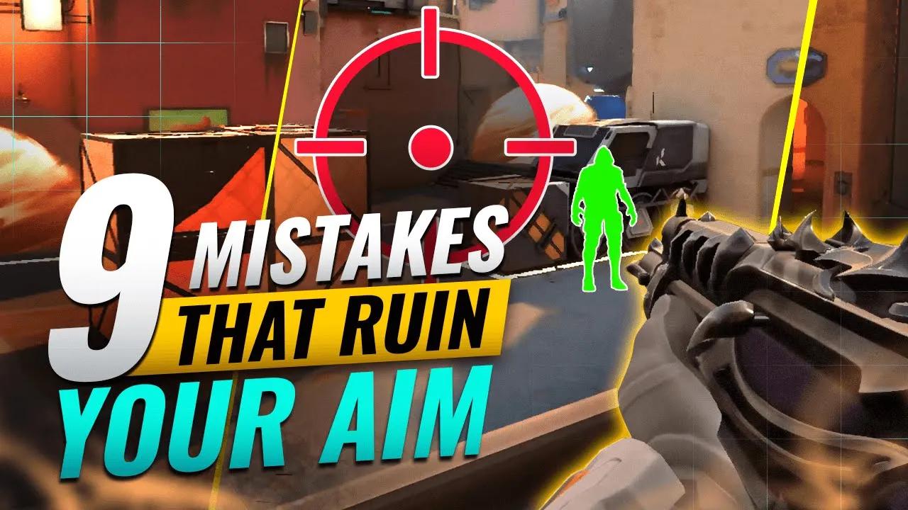 9 REASONS WHY YOUR AIM SUCKS - Valorant Tips & Tricks thumbnail