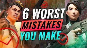 6 WORST Mistakes Almost EVERY Player Makes - Valorant thumbnail