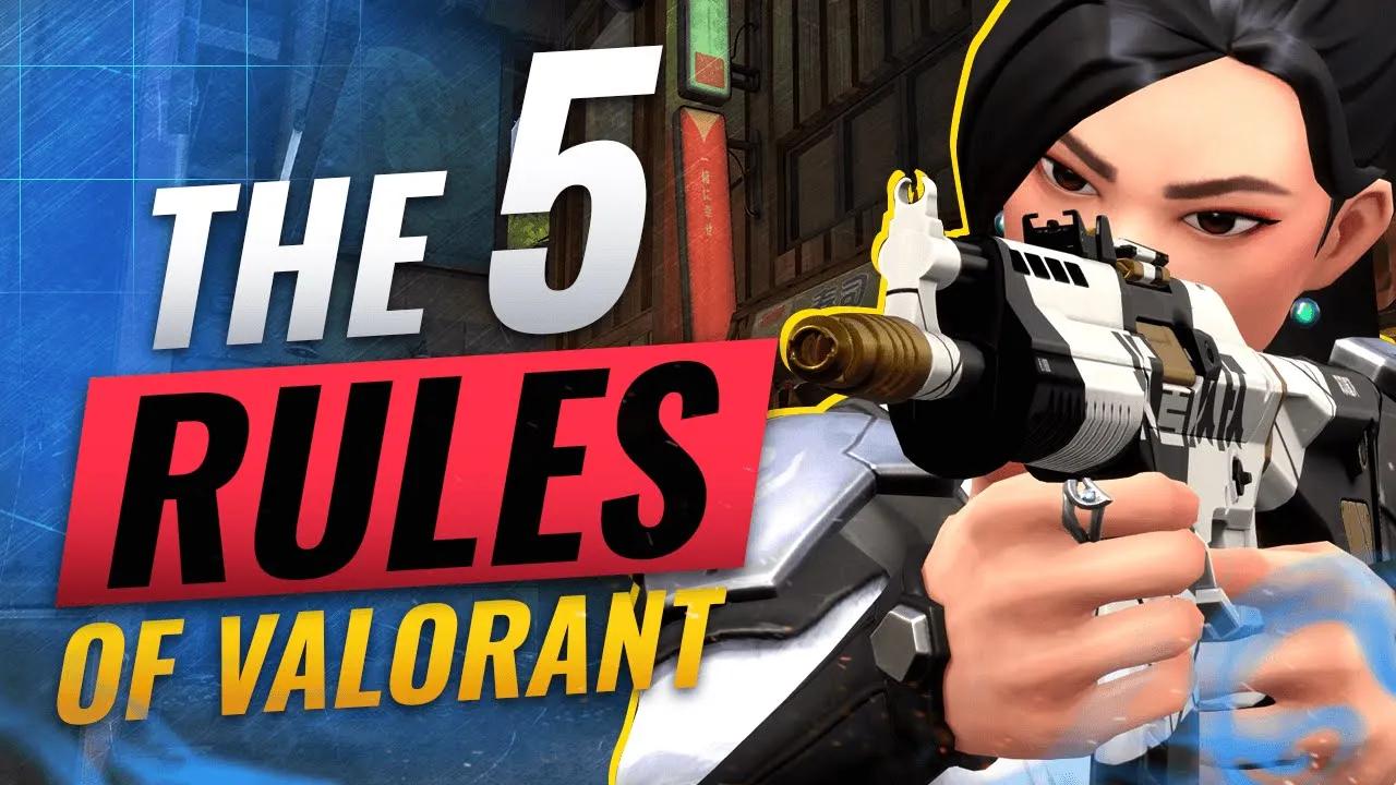 5 CRUCIAL RULES You NEED To LEARN In Valorant thumbnail