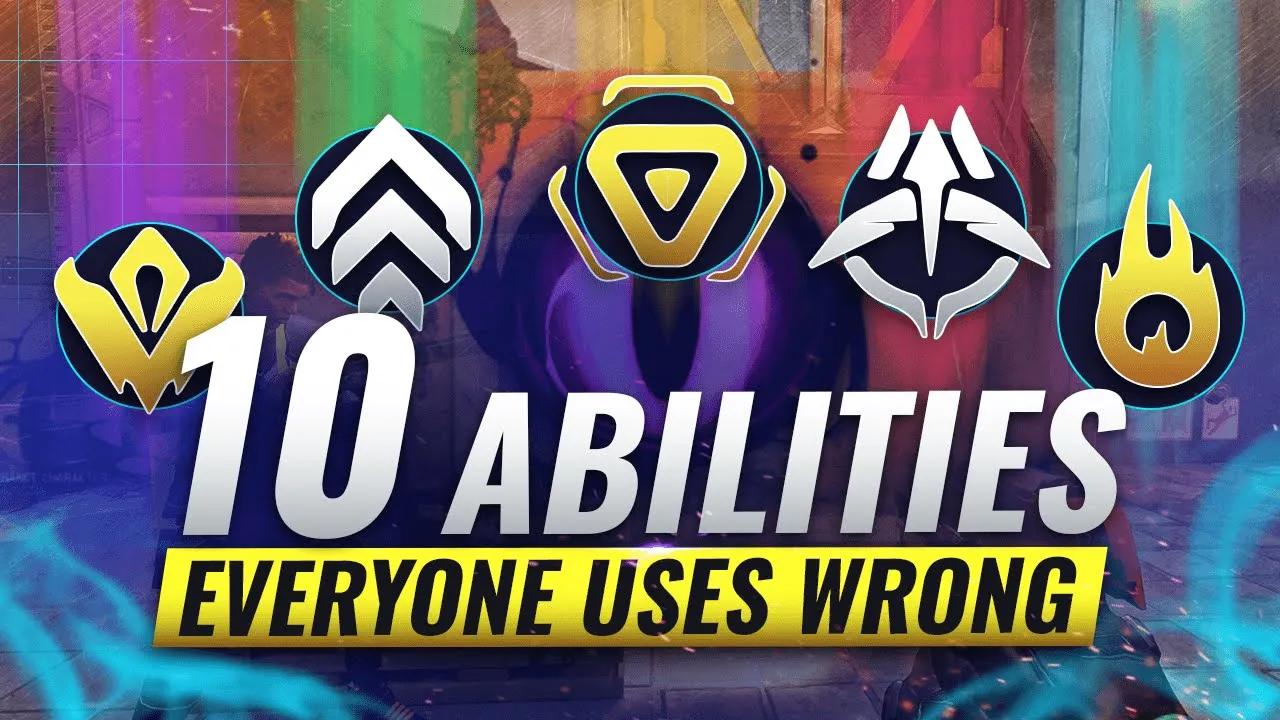 10 CRUCIAL Abilities Almost EVERYONE Uses WRONG - Valorant thumbnail