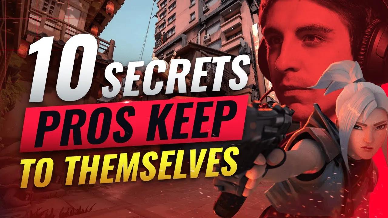 10 SECRET Tips Pros Keep To Themselves! - Valorant thumbnail