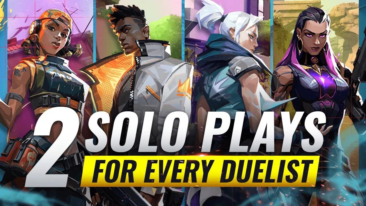 2 SOLO PLAYS For EVERY DUELIST (Oneways, Strategies & MORE) - Valorant thumbnail