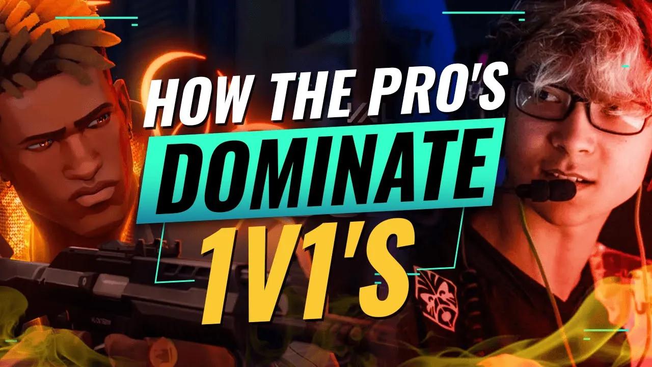 3 WAYS Pro's DOMINATE 1v1s With EASE - Valorant thumbnail