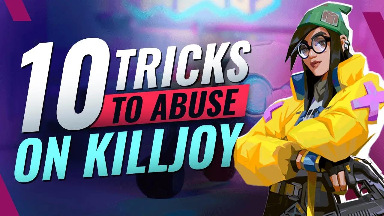 10 INSANE Tips To SOLO Hard Carry as Killjoy - Valorant thumbnail