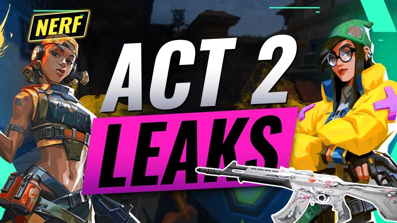 MASSIVE LEAKS: NEW FFA GAME MODE, RAZE NERFS + NEW BATTLE PASS & MORE - Valorant Act 2 thumbnail