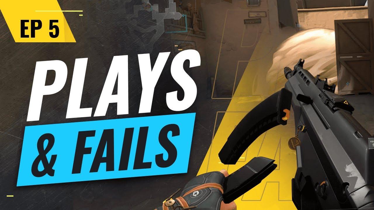 VALORANT PLAYS & FAILS thumbnail