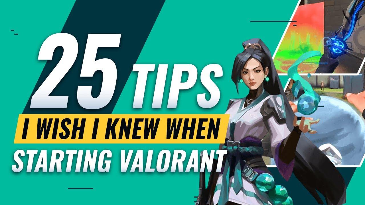 25 Tips I Wish I Knew When Starting Valorant thumbnail