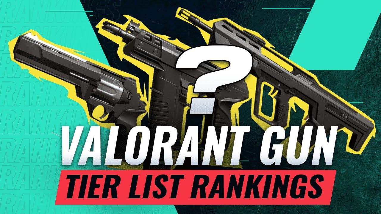 BEST VALORANT GUNS - Tier List by CSGO Pros thumbnail