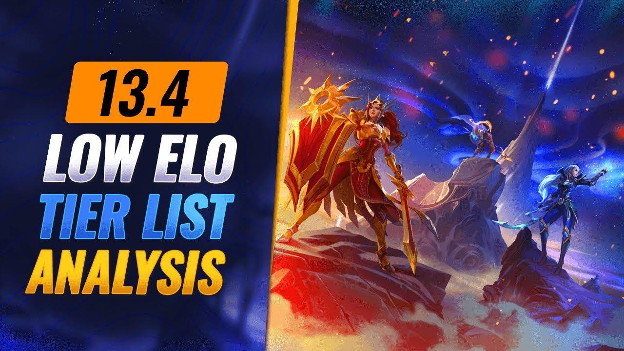 New Low Elo Tier List Patch 13.4 IN DEPTH ANALYSIS - League of Legends Season 13 thumbnail