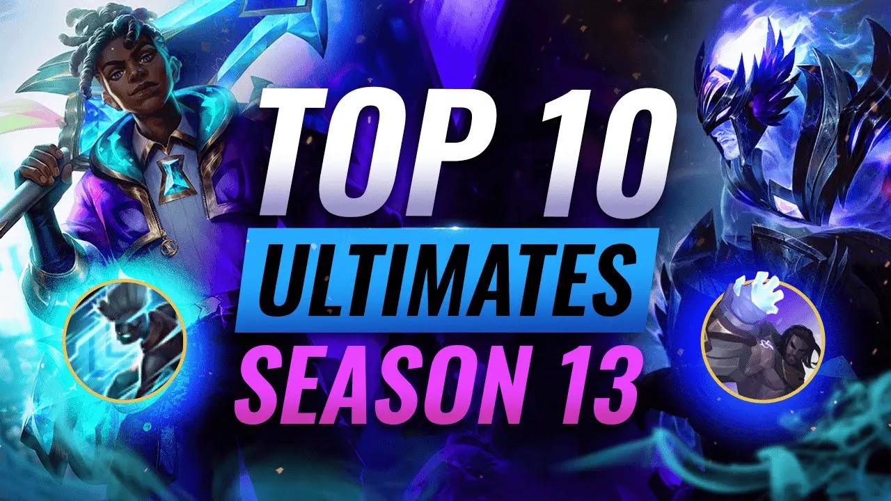 Who has the STRONGEST ULTS: Top 10 Ultimates in League of Legends - Season 13 thumbnail