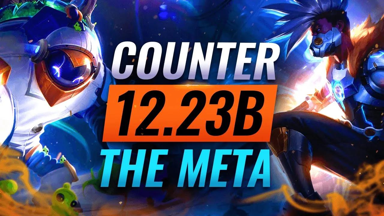 DEFEAT META CHAMPS: How to Counter The Meta on Patch 12.23b - League of Legends thumbnail