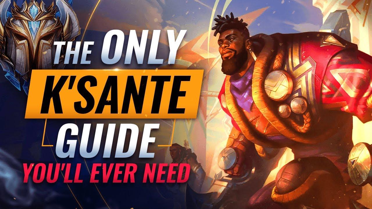 The ONLY K'sante Guide You'll EVER NEED - League of Legends Preseason 13 thumbnail