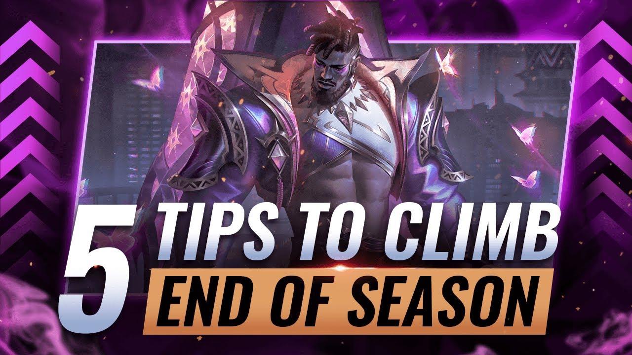 CLIMB BEFORE PRESEASON With These 5 Tips - League of Legends thumbnail