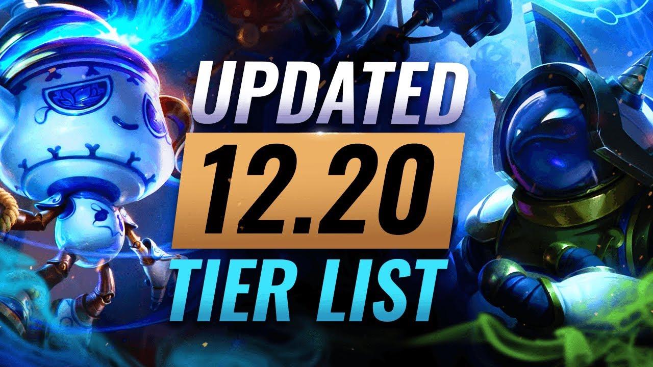 UPDATE PATCH 12.20 TIER LIST: Mid-patch tier changes - League of Legends thumbnail