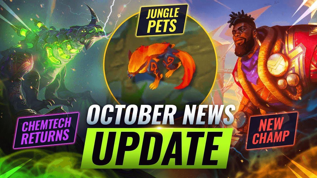 October News Update: K'SANTE + Preseason News - League of Legends thumbnail