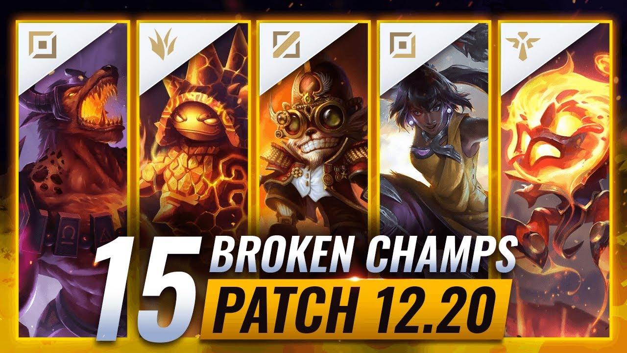 MOST OP CHAMPION Predictions For Patch 12.20 - League of Legends thumbnail