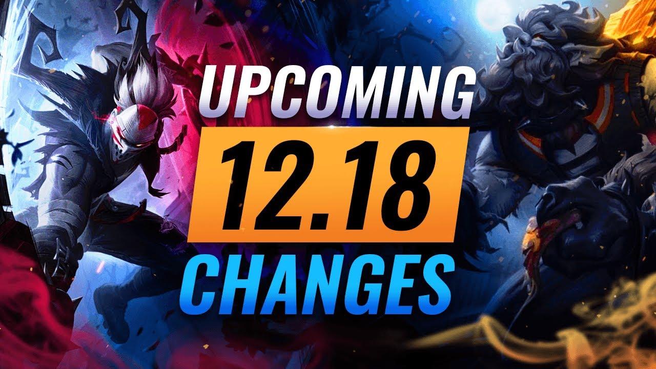 ALL CHANGES Coming in Patch 12.18 - League of Legends thumbnail