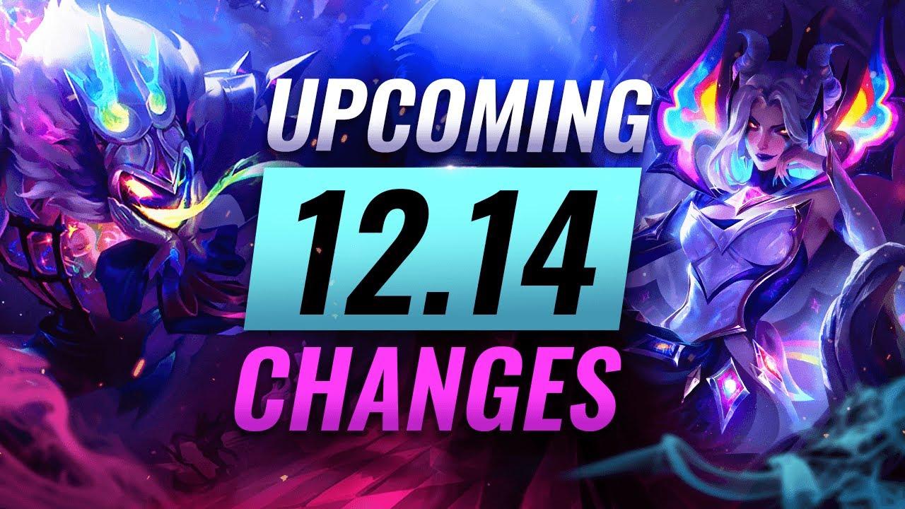 HUGE UPDATE: Upcoming Patch 12.14 CHANGES - League of Legends thumbnail