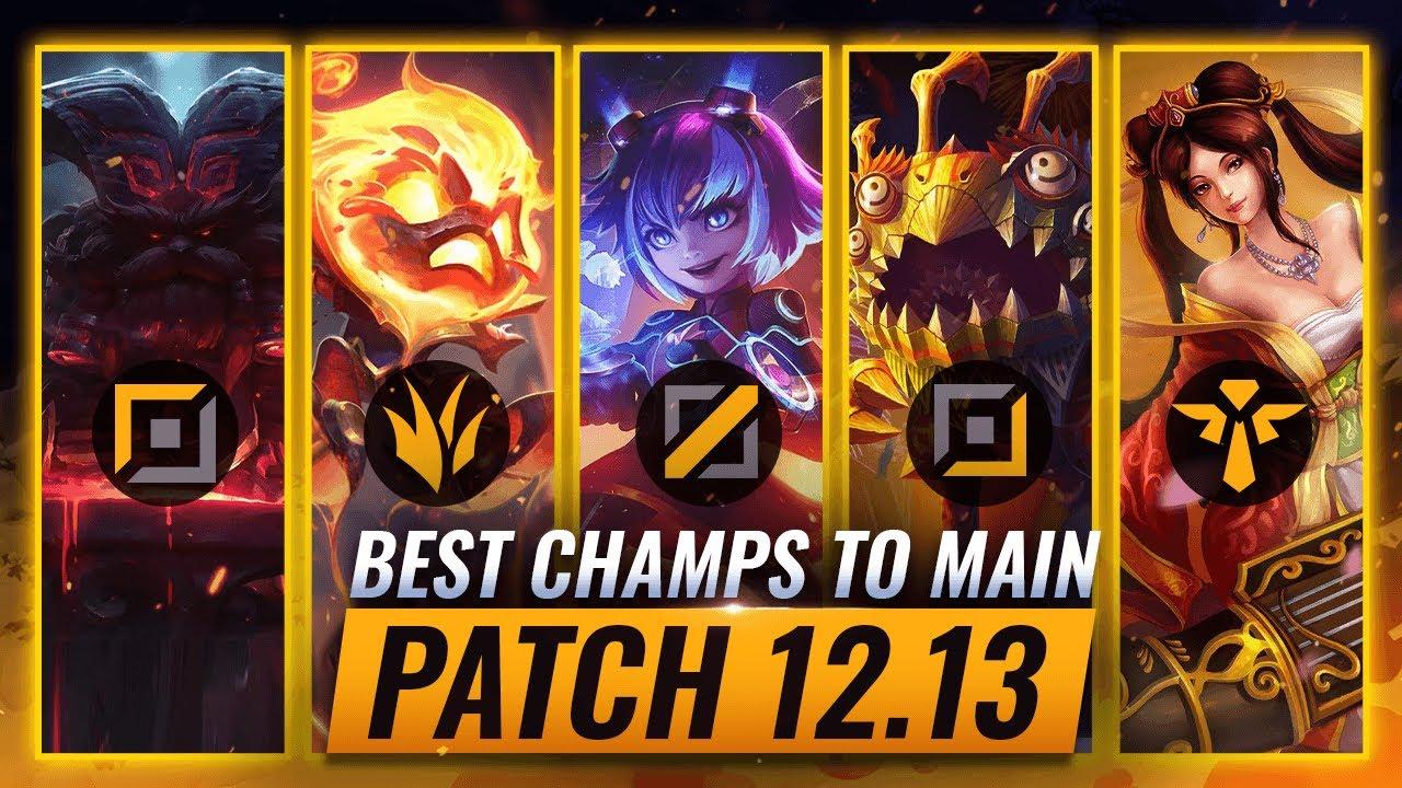 3 BEST MAINS For EVERY ROLE in Patch 12.13 - League of Legends thumbnail