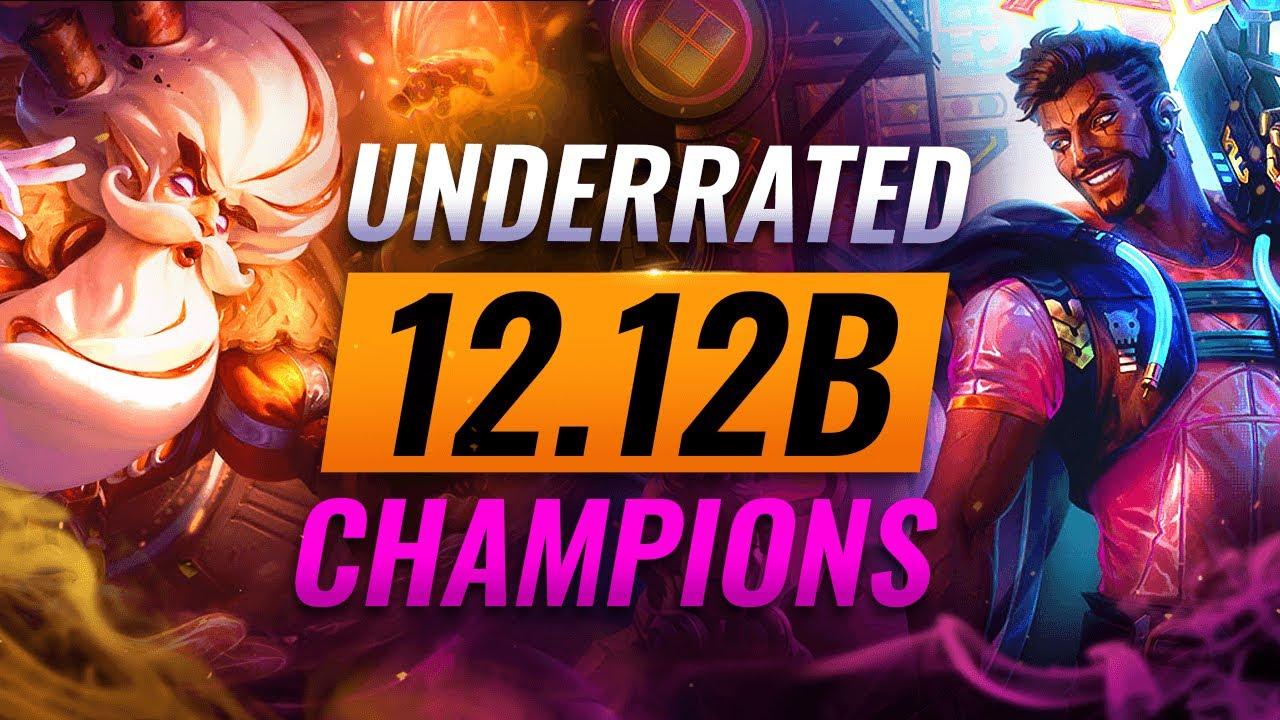 10 Champs You SHOULDN'T SLEEP ON in Patch 12.12b - League of Legends thumbnail