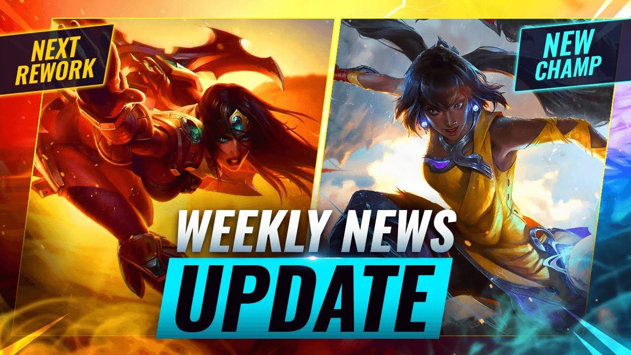 NEWS UPDATE: Nilah Reveal + Star Guardian Skins & MORE - League of Legends thumbnail