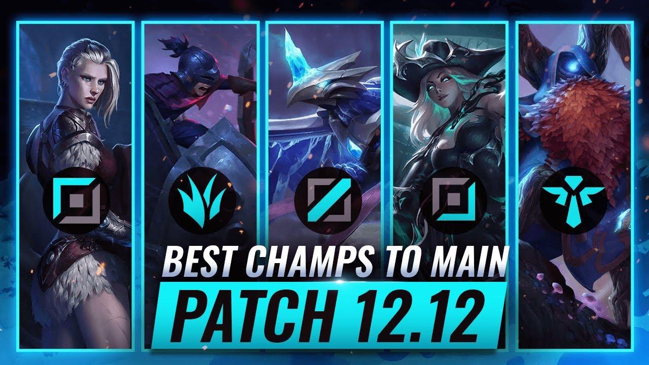 TOP 3 MAINS For EVERY ROLE on Patch 12.12 - League of Legends Season 12 thumbnail