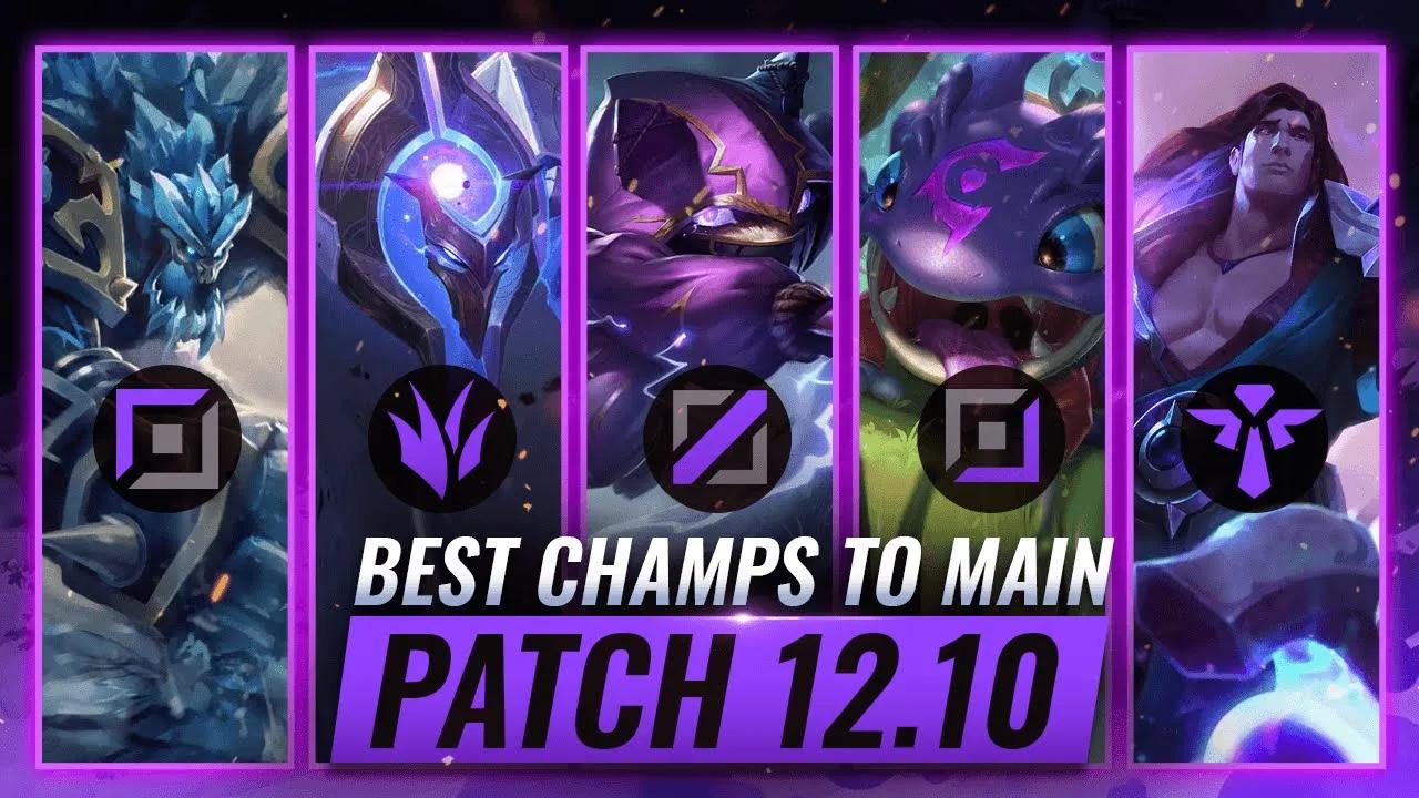 3 BEST CHAMPS To Main in EACH ROLE on Patch 12.10 - League of Legends thumbnail