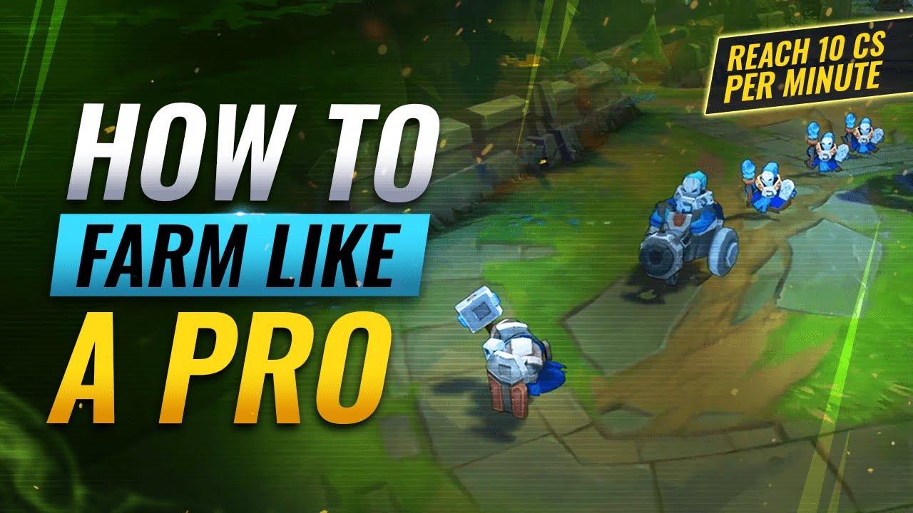 STOP MISSING FREE CS: How to Farm Like a PRO - League of Legends Season 12 thumbnail