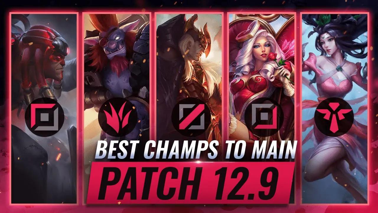 BEST CHAMPS To MAIN For EVERY Role on Patch 12.9 - League of Legends thumbnail