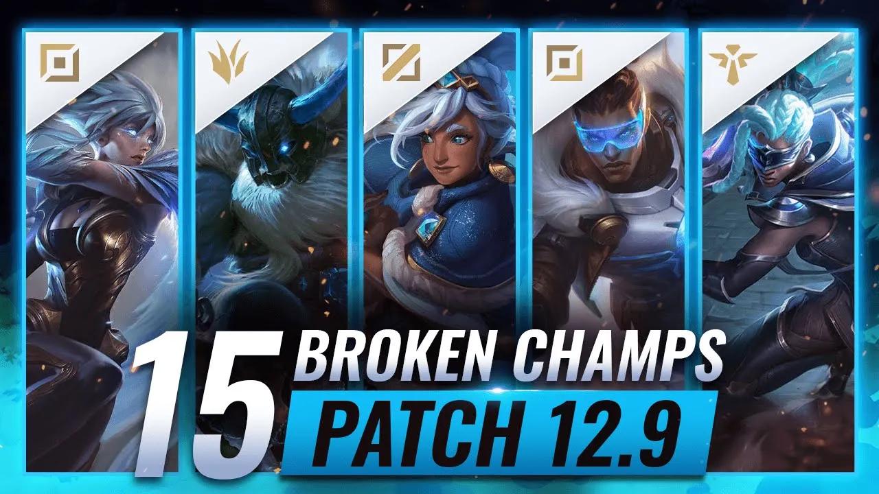 15 MOST OP Champions in Patch 12.9 (Predictions) - League of Legends thumbnail