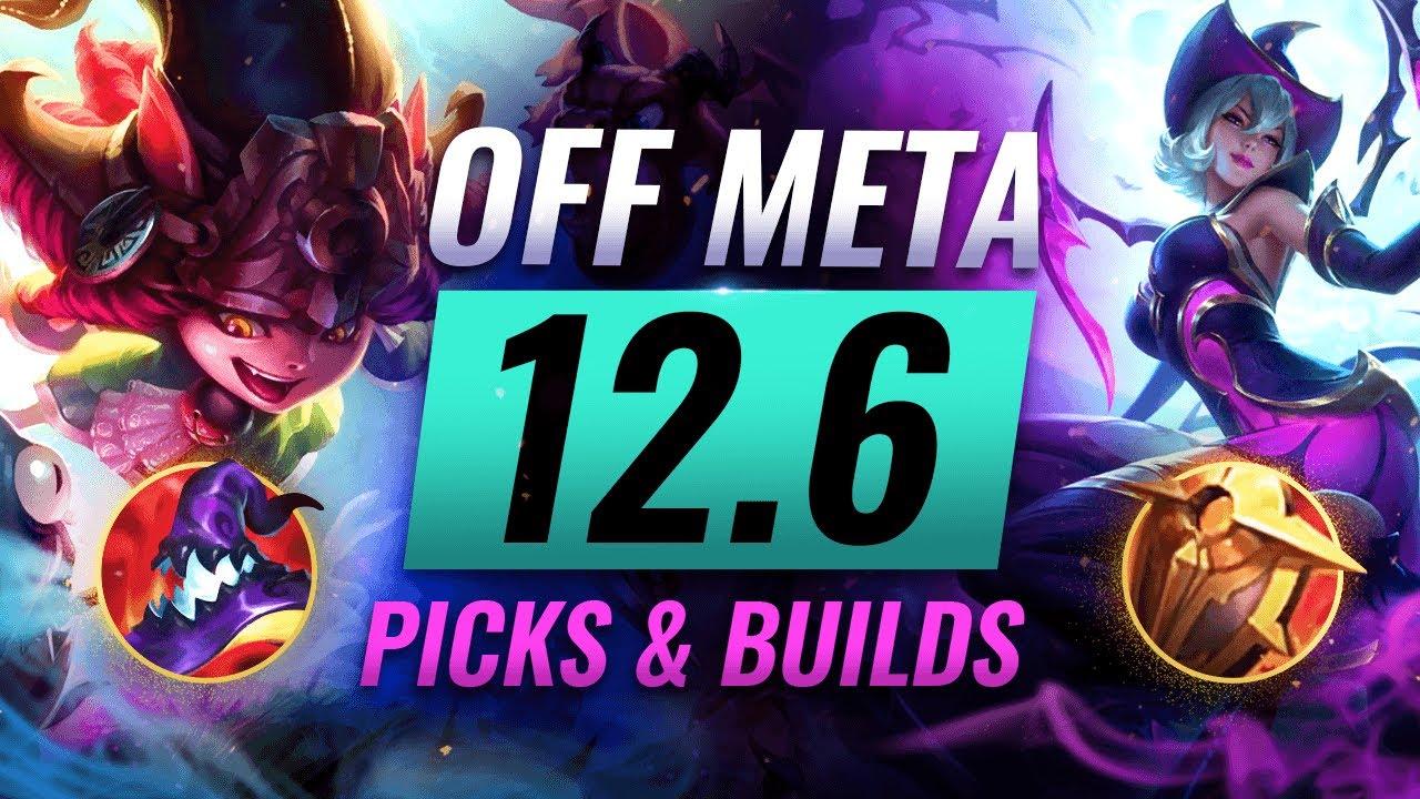 5 Sleeper OP OFF META Picks You HAVE TO ABUSE in League of Legends Patch 12.6 - Season 12 thumbnail