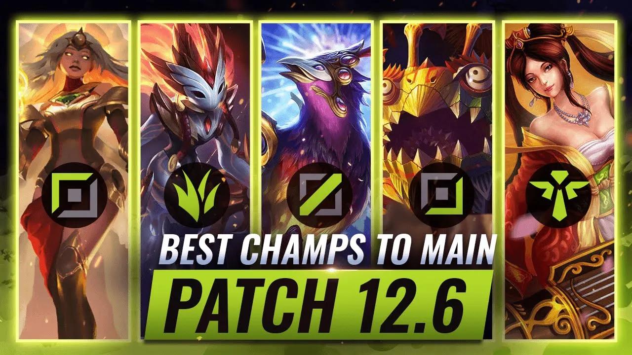 TOP 3 Champions To MAIN For EVERY ROLE in Patch 12.6 - League of Legends Season 12 thumbnail