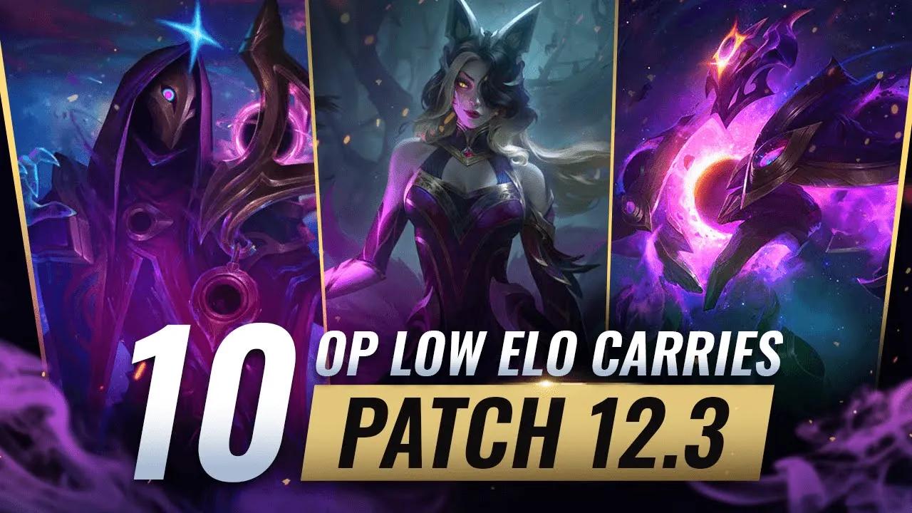 10 BEST Low Elo CARRIES For EASY LP on Patch 12.3 - League of Legends Season 12 thumbnail